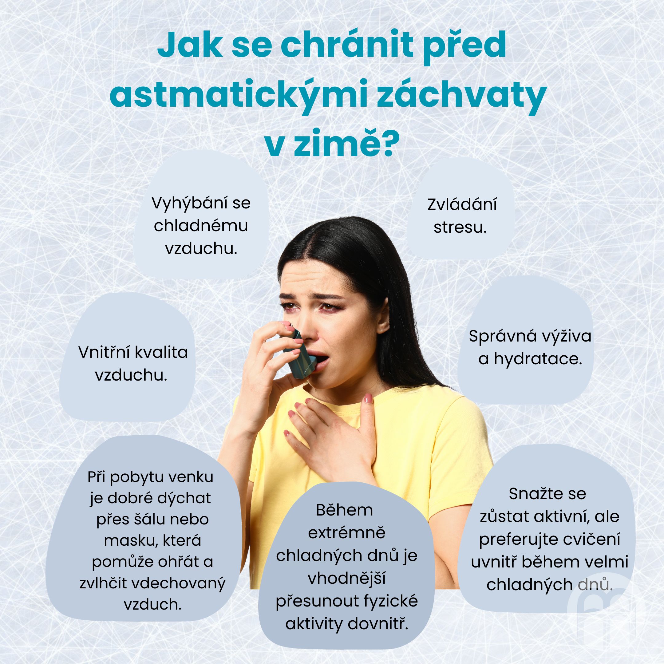Jak se chránit před astmatickými záchvaty  v zimě